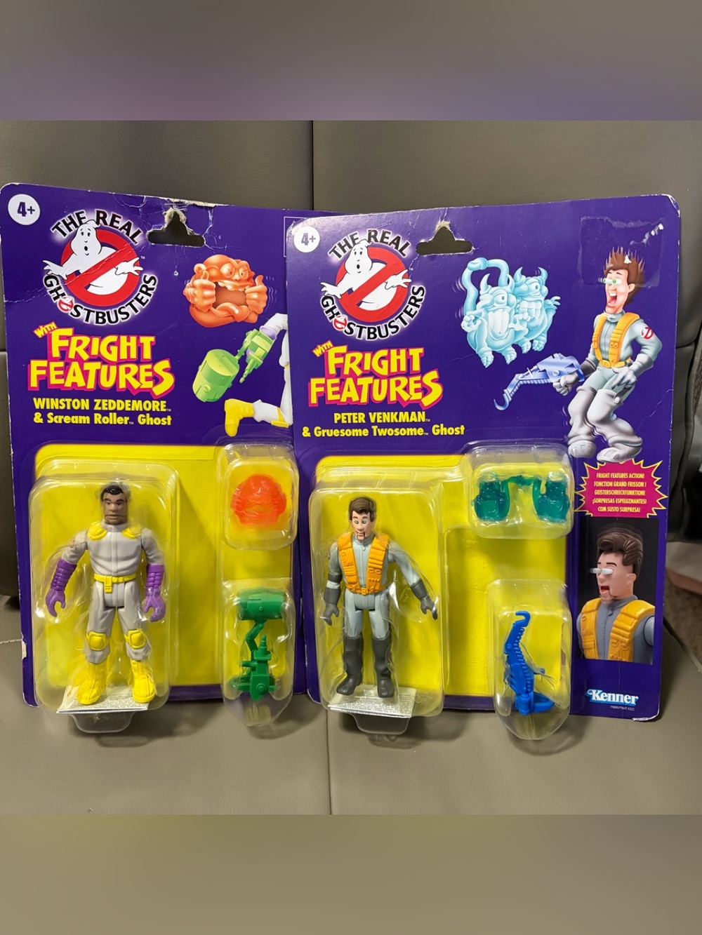The Real Ghostbusters Retro Fright Features Peter Venkman & Winston Zeddemore